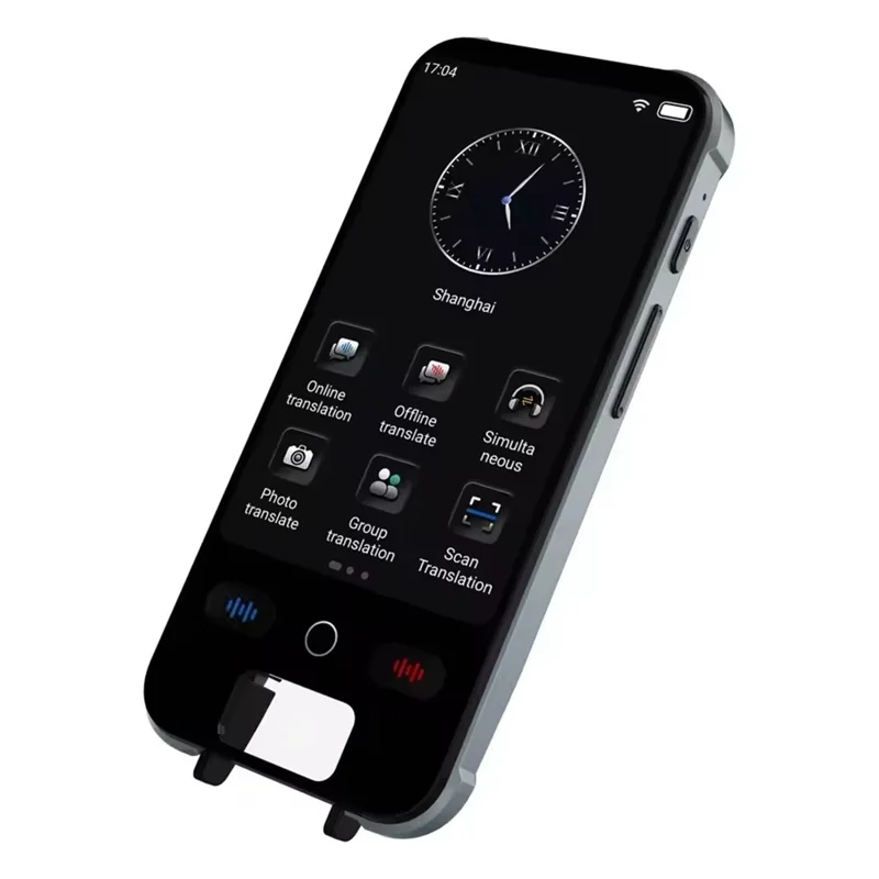S25 PRO 3,5-Zoll-Touchscreen AI-Übersetzungsgerät mit 148 Sprachen, Sprach-, Foto- und Textübersetzer, Offline-Übersetzer
