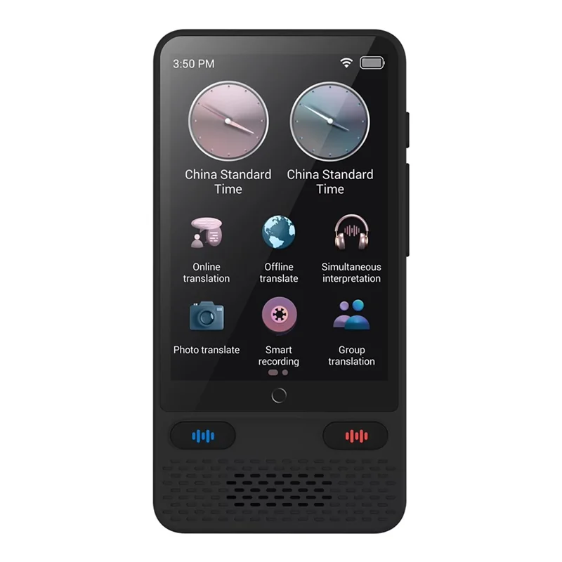 S85 Portable Language Translator 138 Languages Voice Offline Recording Translation Device