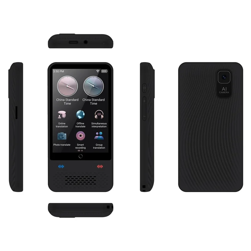 S85 Portable Language Translator 138 Languages Voice Offline Recording Translation Device