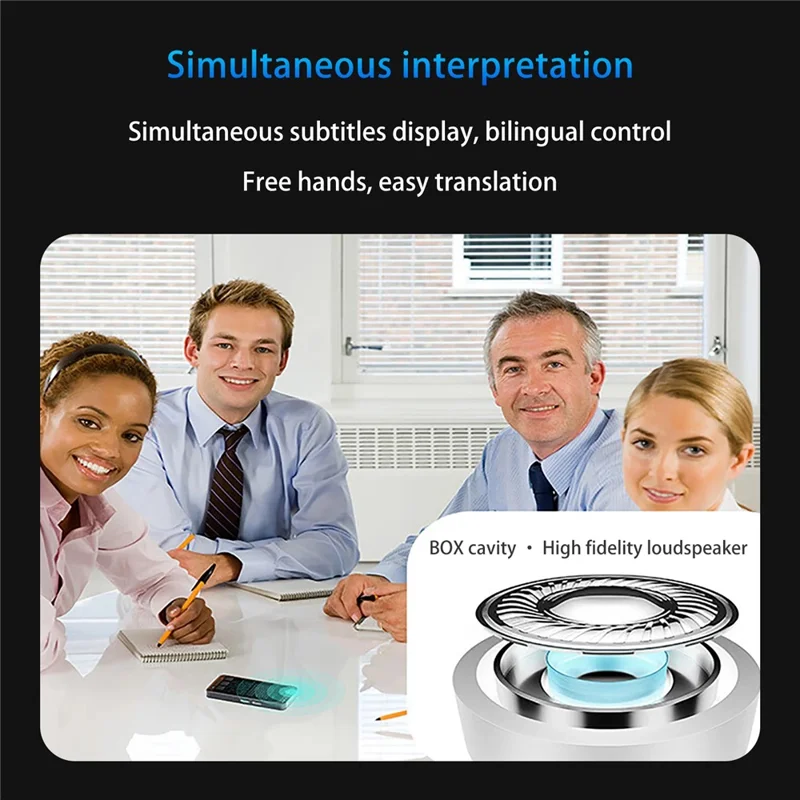 S85 Portable Language Translator 138 Languages Voice Offline Recording Translation Device