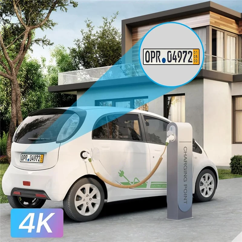 ZOSI 2Pcs 4K PoE Add-on Camera 8MP AI Human Vehicle Detection Waterproof Color Night Vision Security Bullet Cam - White