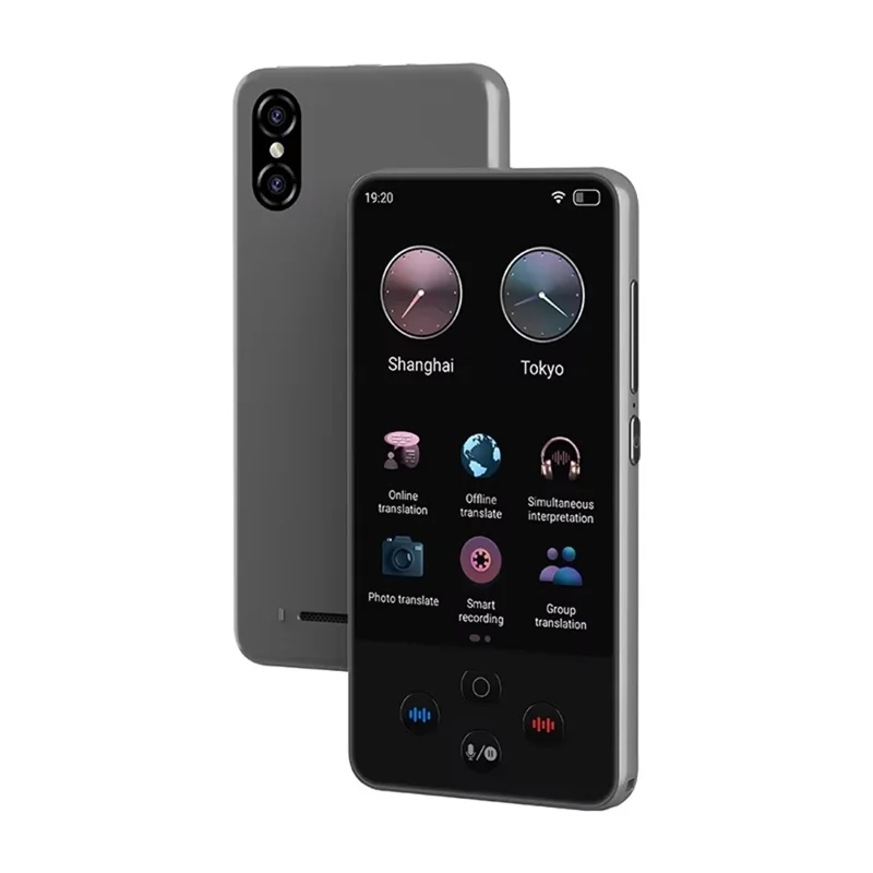 S85-Pro Language Translator 4 Inch 138 Languages Voice Video Recording Offline Translation Device for Travel Business Learning