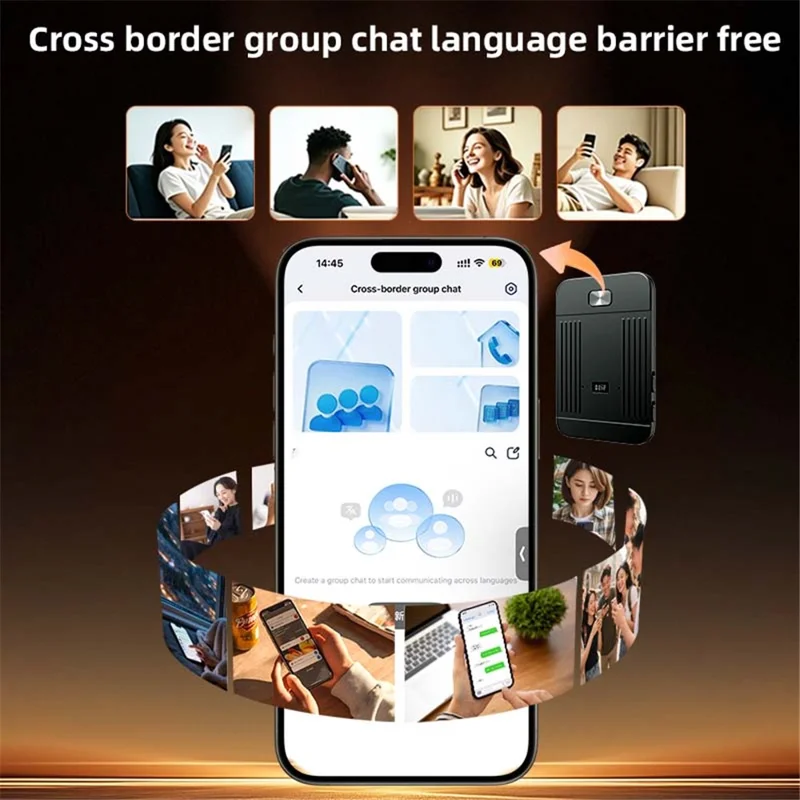 T15 AI Translator 147 Languages Online Translation Smart Transcription Mind Map for Video Call