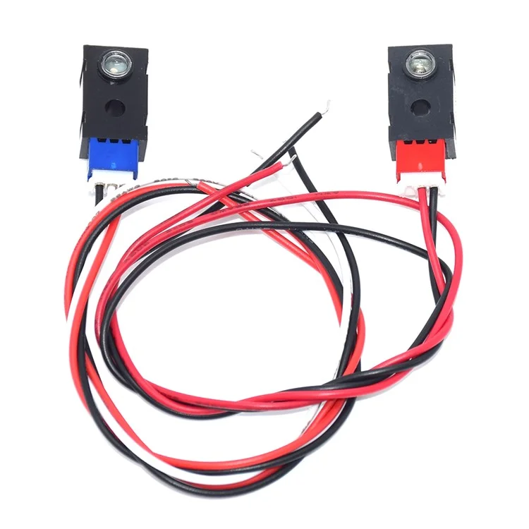 2Pcs Infrared Beam Sensor Detector Alarm Photocell Photoelectric Switch DC 12-24V Light Control Switch Detect Distance 2m - Normal Close