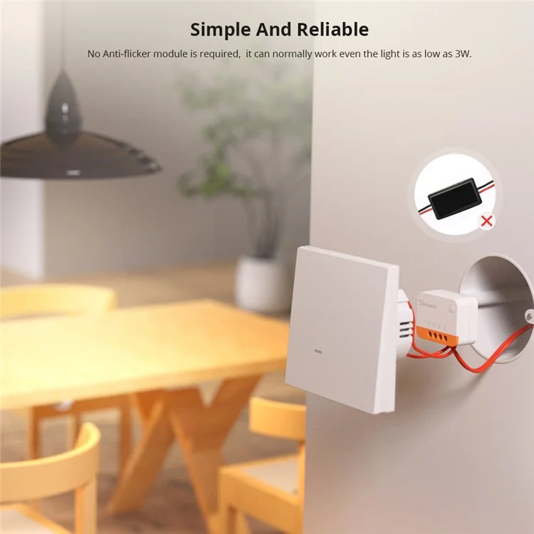 Sonfoff ZBMINI2 Extreme Zigbee Smart Switch (no se Requiere Cero Cero) Smart Life Mini Home Switch