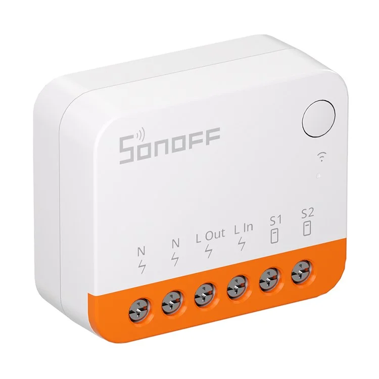 Sonoff Minir4 Wifi Smart Switch Módulo Zero Fire Modified Parts Mini Wifi Voice Remote Control Interruptor de Inicio