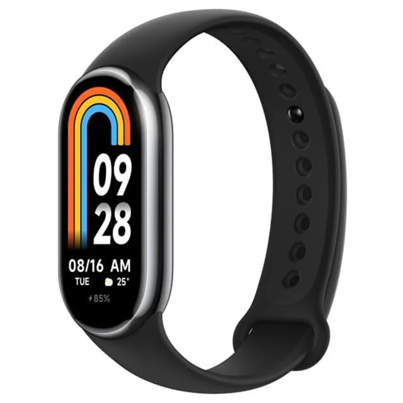 XIAOMI Smart Band 8 Version Mondiale, Écran AMOLED de 1,62" Montre Connectée Bluetooth Montre de Fitness - Noir