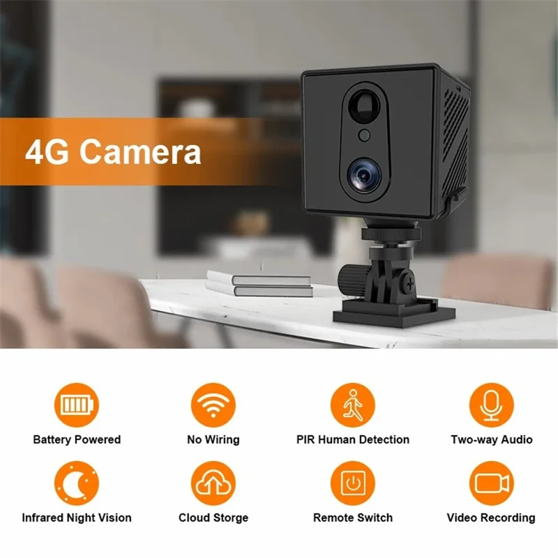 T9G3T Low-Power 4G HD Night Vision Remote Surveillance Camera, 4G EU Version