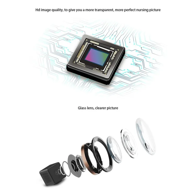 S1T Home Wireless WiFi Camera HD Night Vision Remote Cube Camera