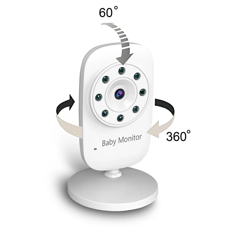 SM24 2.4Ghz Wireless Video Baby Monitor 2.4-inch Two-Way Voice Camera for Indoor Surveillance  - AU Plug
