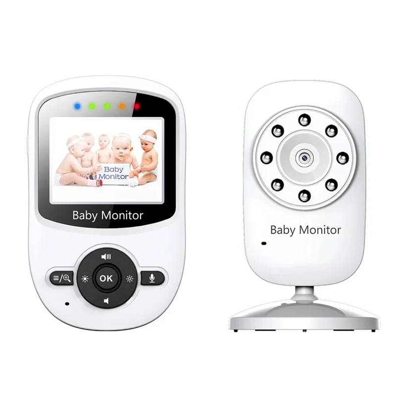 SM24 2.4Ghz Wireless Video Baby Monitor 2.4-inch Two-Way Voice Camera for Indoor Surveillance  - AU Plug