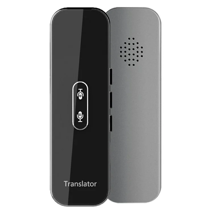 G6X Intégré 600mAh Batterie Bluetooth 137 Langues Traductor Pour Ios, Android - Gris