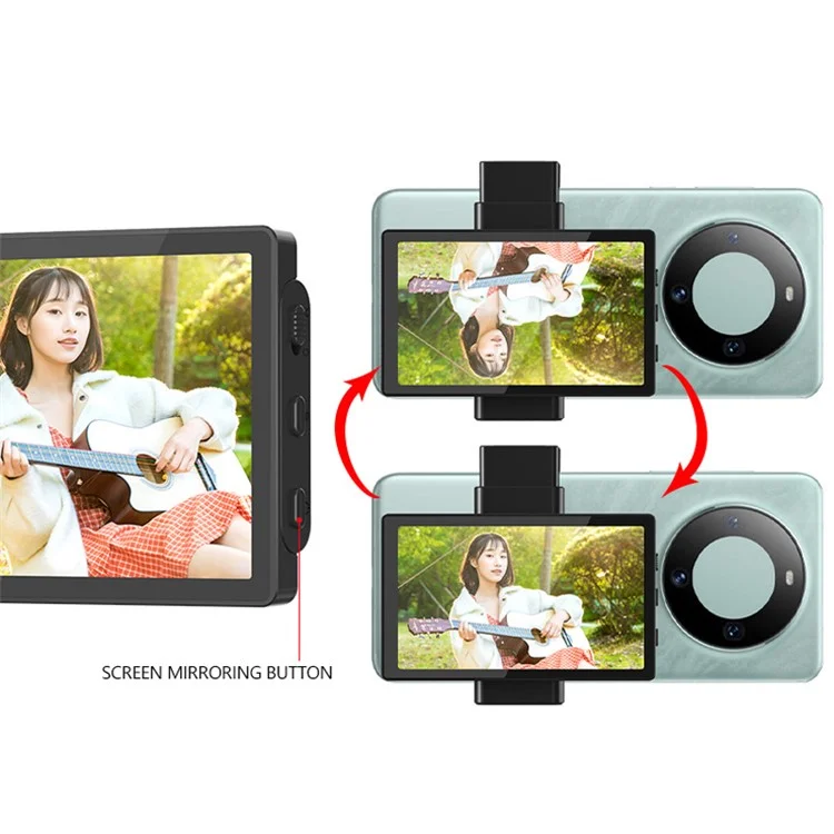 KINGMA VL-PH01 Monitor Screen Rear View Camera for Phone Clamp Mount Kit