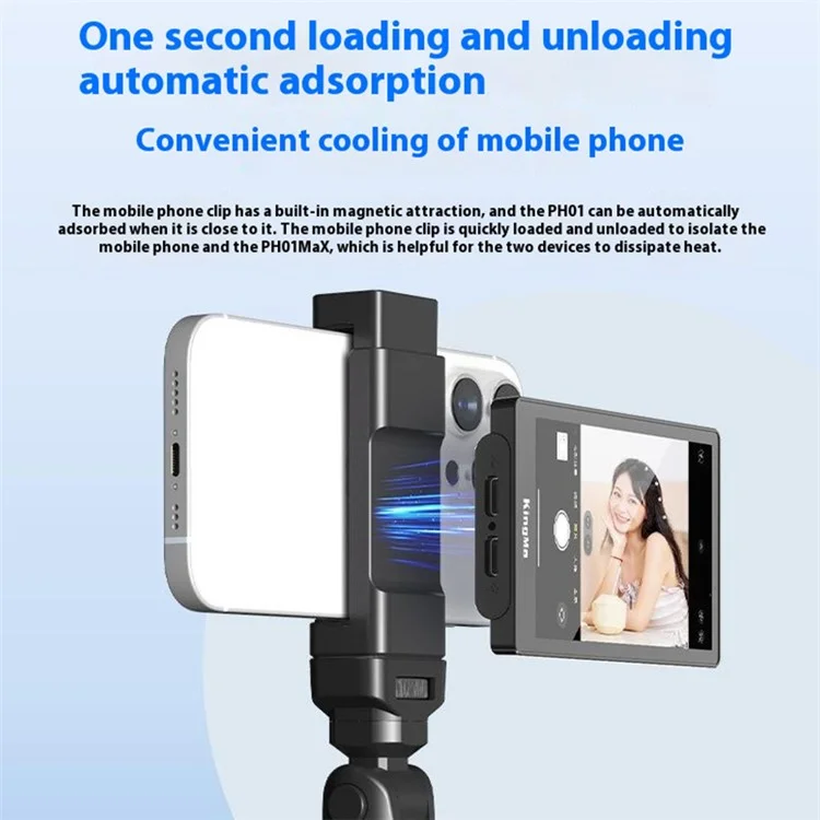 KINGMA VL-PH01 Monitor Screen Rear View Camera for Phone Clamp Mount Kit