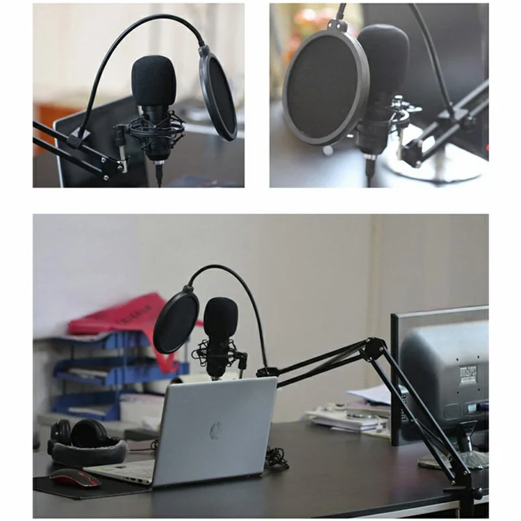 BM700 192KHz/24Bit High Sampling Rate USB Computer Microphone Set