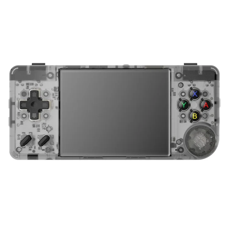 ANBERNIC RG28XX Handheld Game Console 2.83-inch 64GB+128GB Built-in 3100mAH Battery (English Version) - Transparent Black