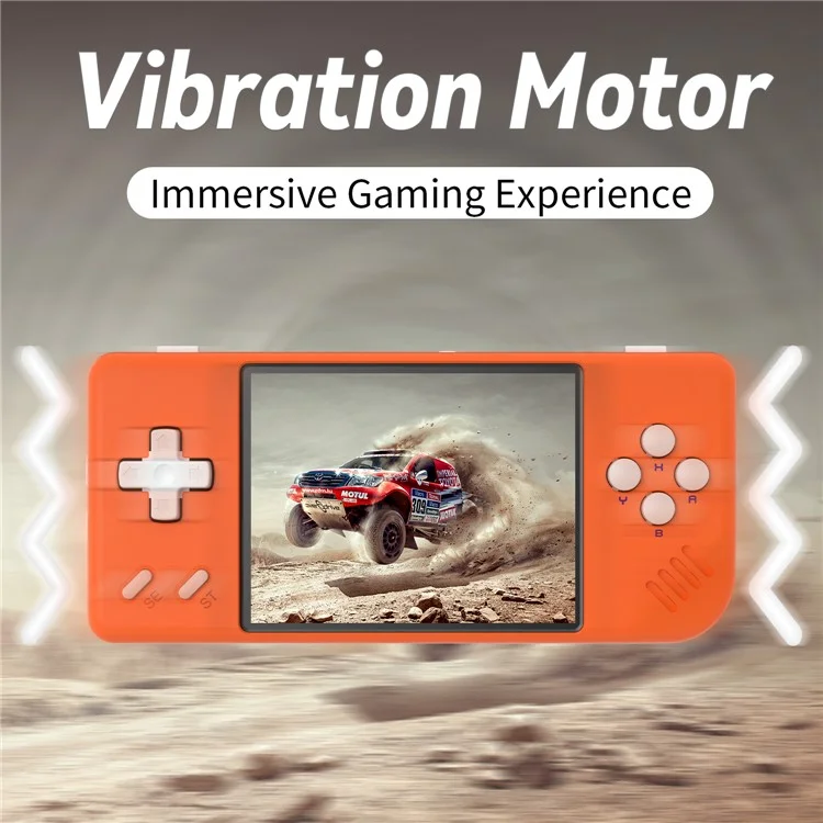 ANBERNIC RG28XX 64GB Game Console 2.83-inch IPS Screen (English Version) Handheld Game Console -  Orange