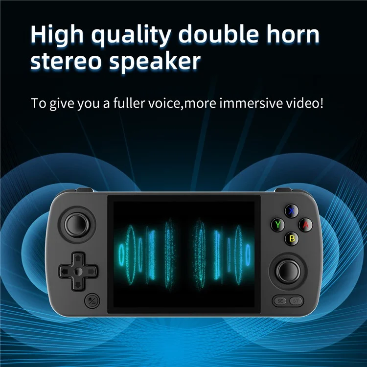 ANBERNIC RG405M Console portatile in metallo 128GB+256GB Android 12 (versione inglese) - Nero