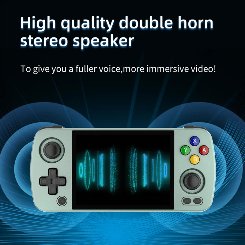 ANBERNIC RG405M Metall-Handheld-Spielekonsole 128 GB + 256 GB Android 12 (englische Version) - Grau