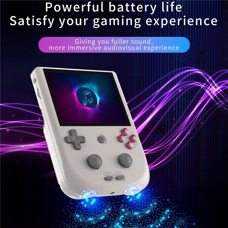 ANBERNIC RG405V Video Handheld Game Console 4GB+128G 4-inch IPS HD Touch Screen (English Version) - Grey