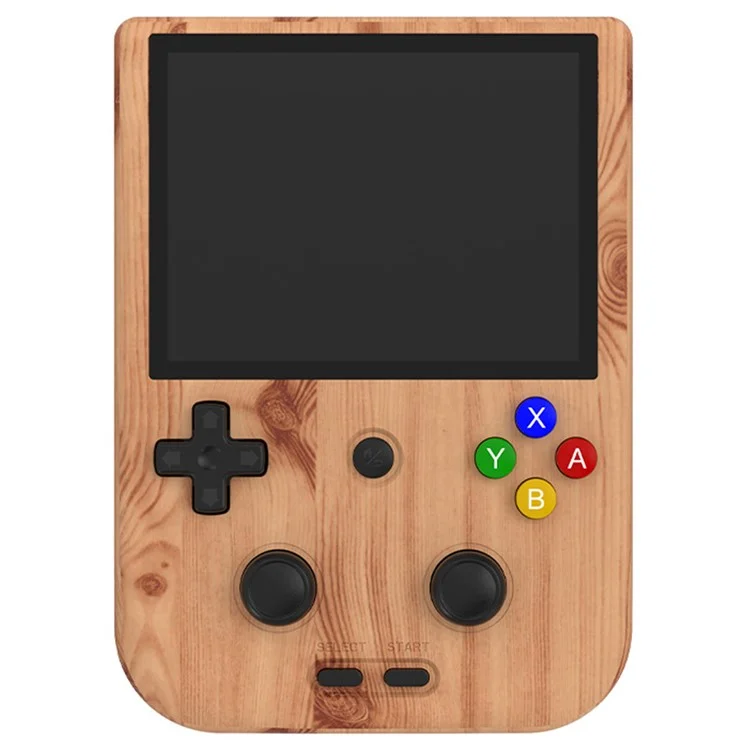 ANBERNIC RG405V 4G+128G Handheld Game Console (English Version) External 256GB with Games -  Wood Grain
