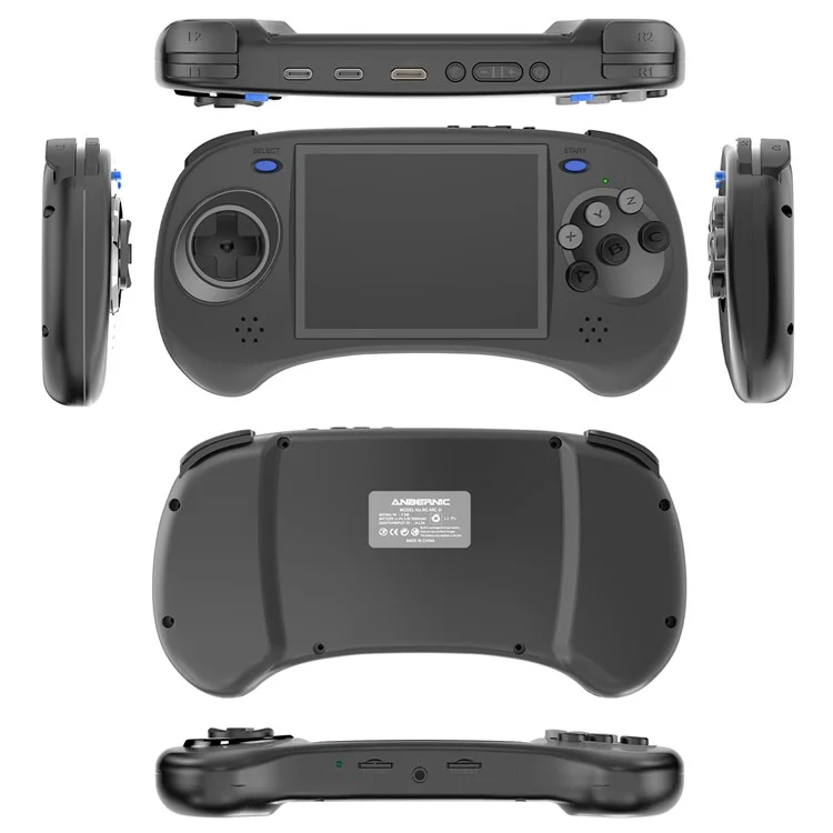 ANBERNIC RG ARC-D Handheld Game Console with Games, Dual System 128GB (English Version) - Black