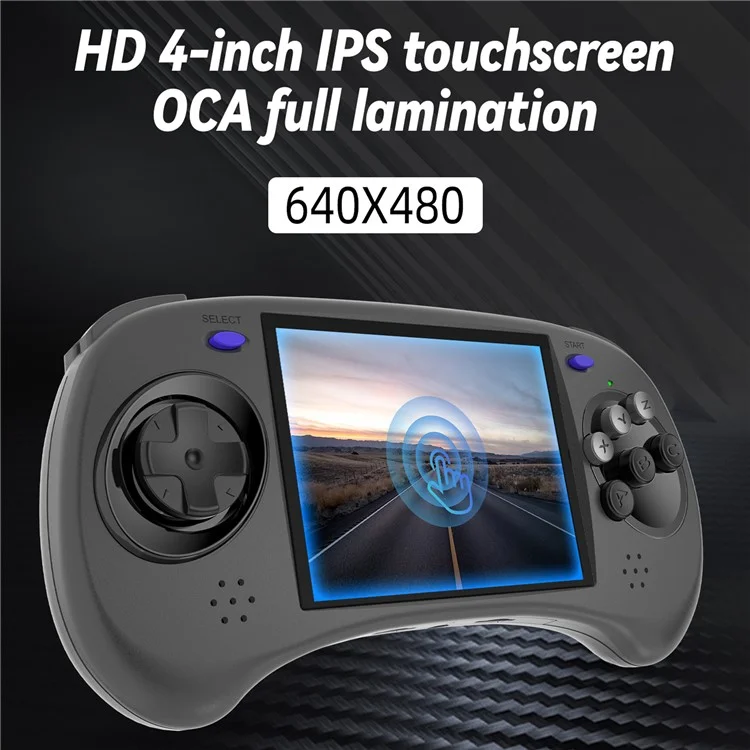 ANBERNIC RG ARC-D Handheld Game Console with Games, Dual System 128GB (English Version) - Black
