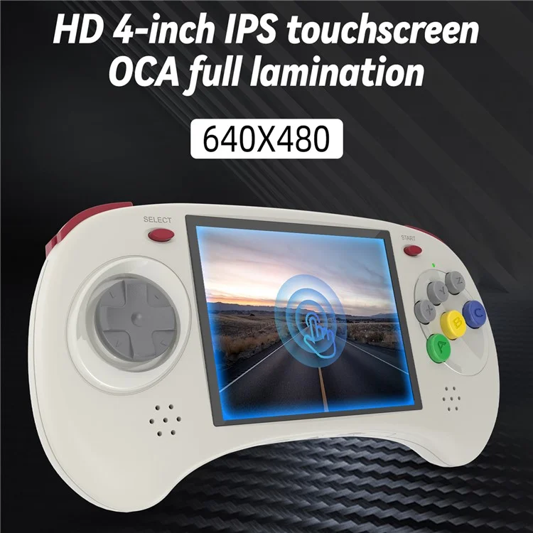ANBERNIC RG ARC-D Handheld Game Console with Games, Dual System 128GB (English Version) - Grey