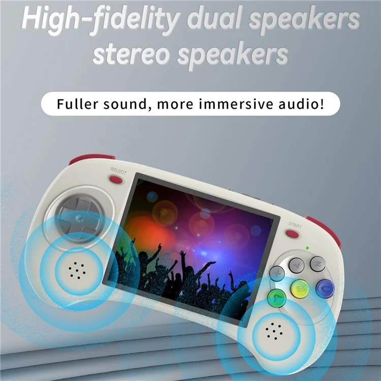 ANBERNIC RG ARC-D Handheld Game Console with Games, Dual System 128GB (English Version) - Grey