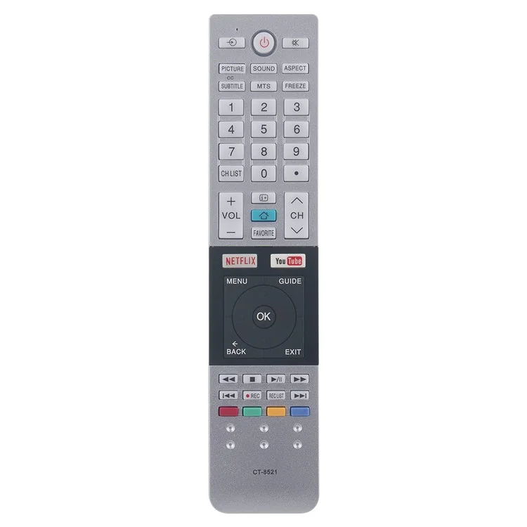 CT-8521 TV Remote Control for TOSHIBA Replacement Television Remote Control