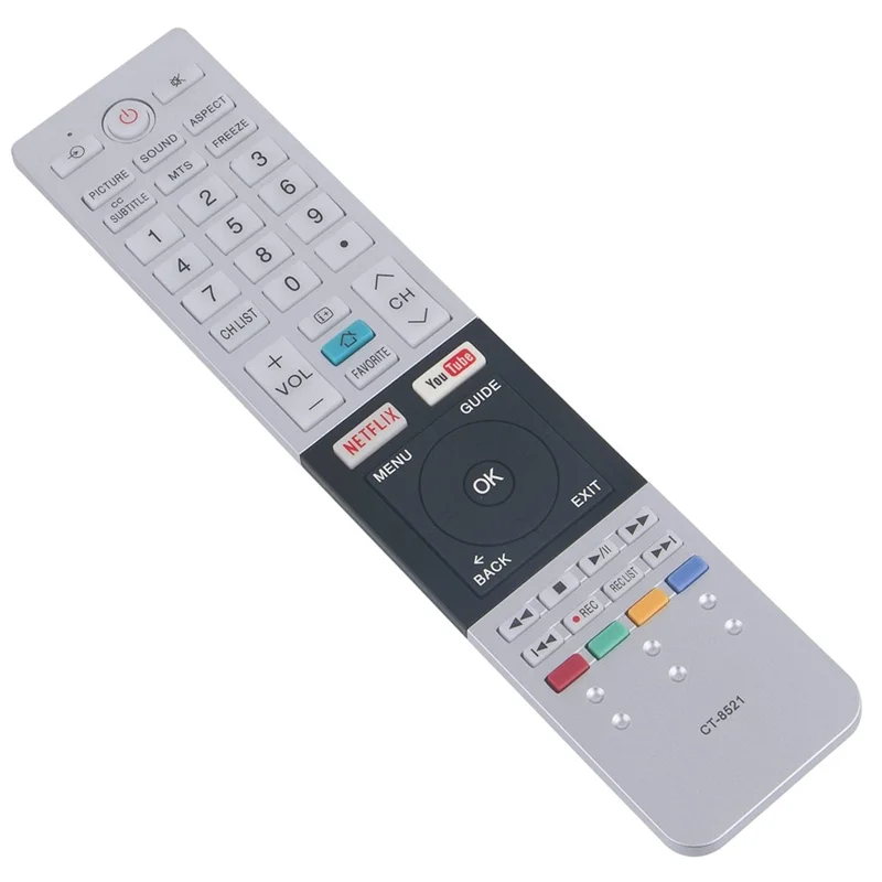 CT-8521 TV Remote Control for TOSHIBA Replacement Television Remote Control