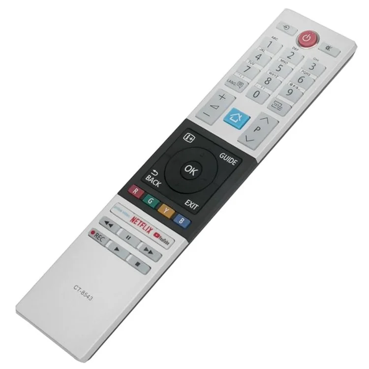 CT-8543 Remote Control for Toshiba Smart TV Replacement Intelligent Controller