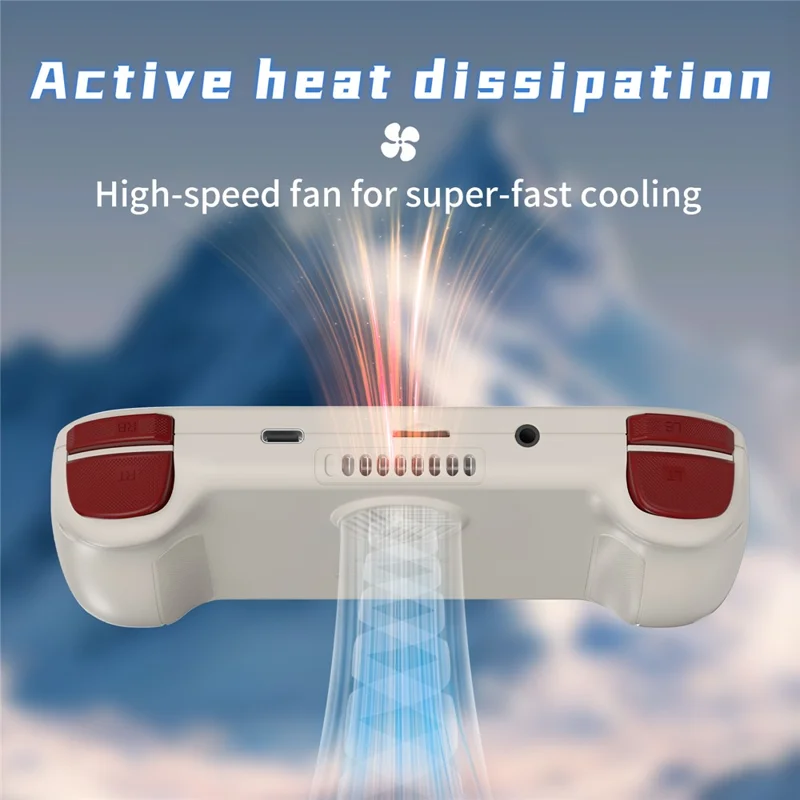 ANBERNIC RG Cube 3.95-inch IPS Screen Portable Handheld Game Console, with 128 TF Card - Grey