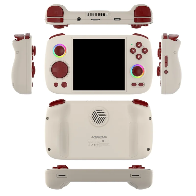 ANBERNIC RG Cube Wireless Gamepad 3.95-inch IPS Screen Handheld Gaming Console, without TF Card - Grey