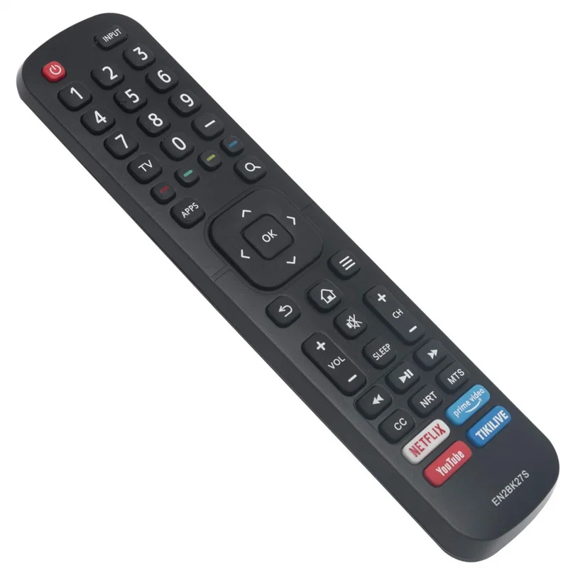 EN2BK27S For Hisense Television Remote Control Battery Operated TV Remote Controller