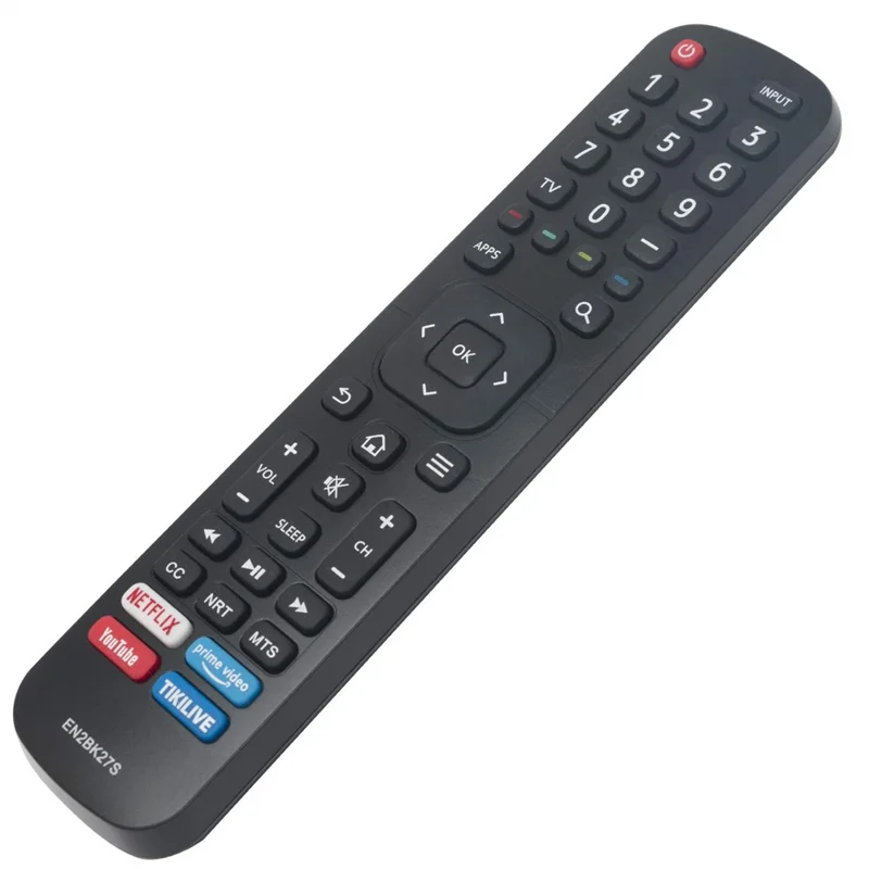 EN2BK27S For Hisense Television Remote Control Battery Operated TV Remote Controller