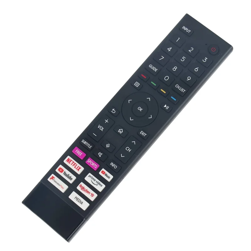 ERF3A80 Plastic Remote Control for Hisense TV Replacement Handheld Remote