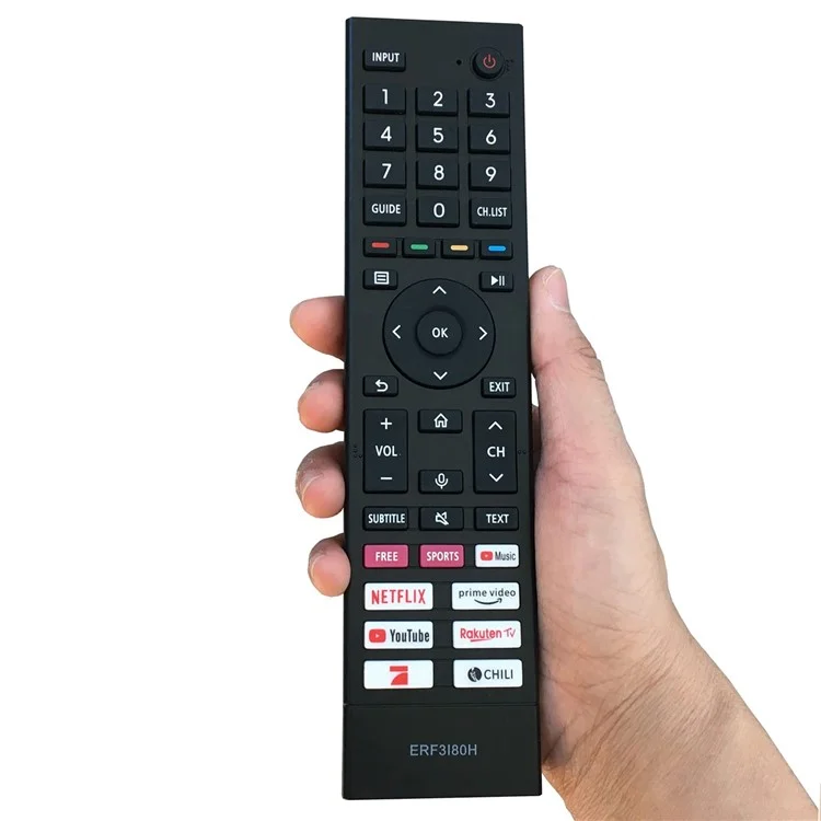 ERF3I80H For Hisense Television Plastic Remote Control TV Replacement Remote