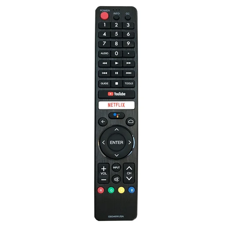 GB346WJSA TV Replacement Remote for Sharp Television Plastic Remote Control