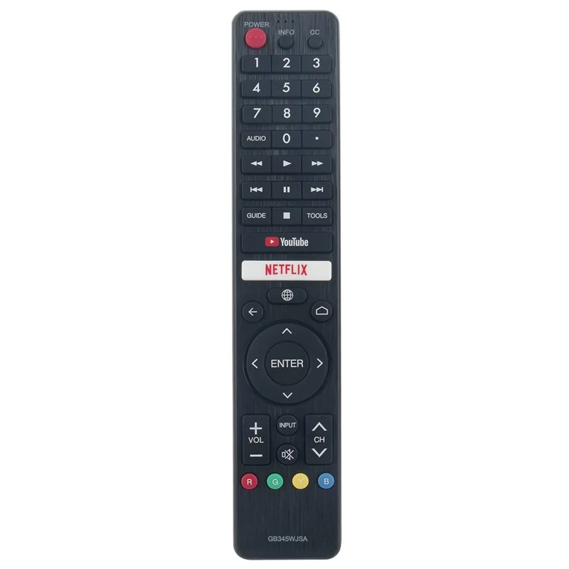 GB345WJSA For Sharp Television Plastic Remote Control TV Replacement Remote