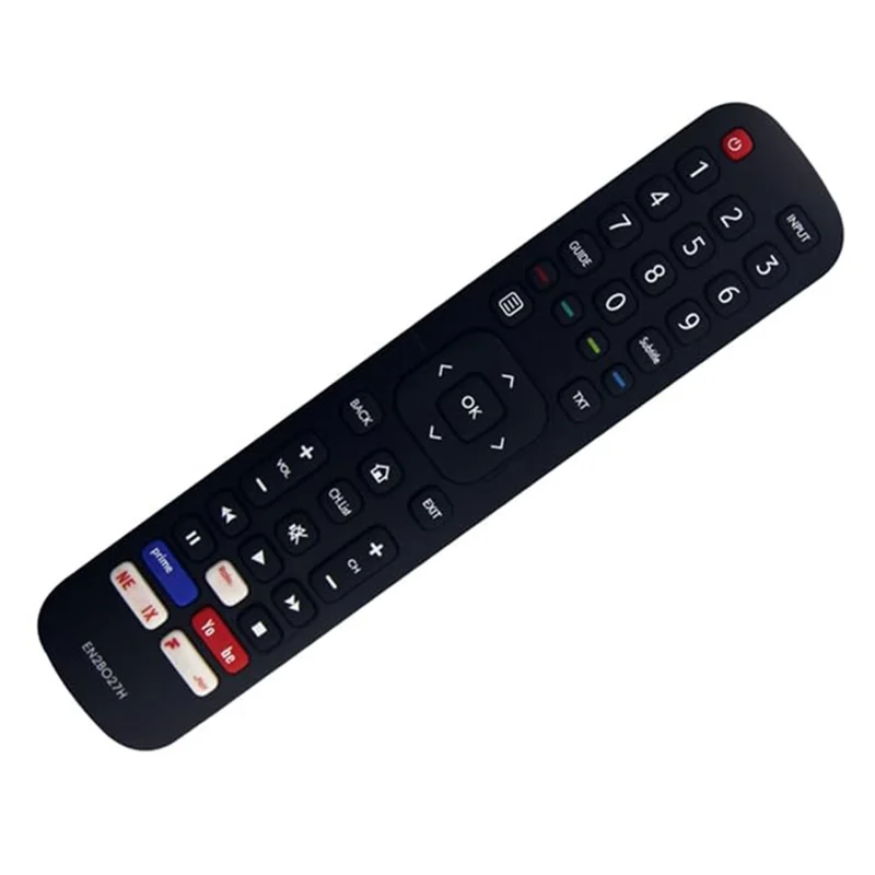 EN2BO27H TV Replacement Remote for Hisense Television Plastic Remote Control