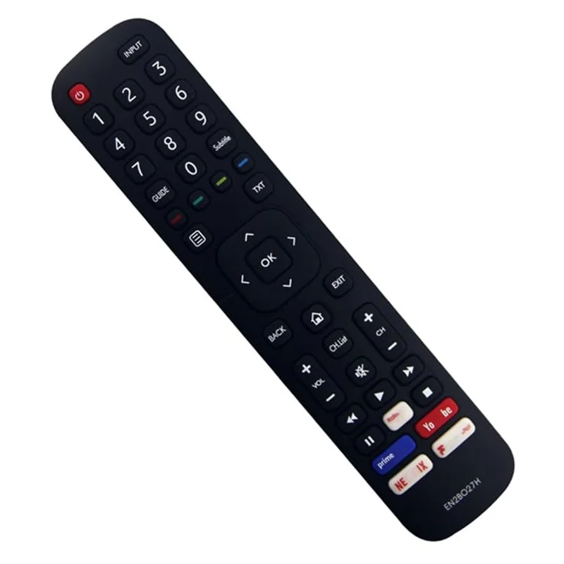 EN2BO27H TV Replacement Remote for Hisense Television Plastic Remote Control