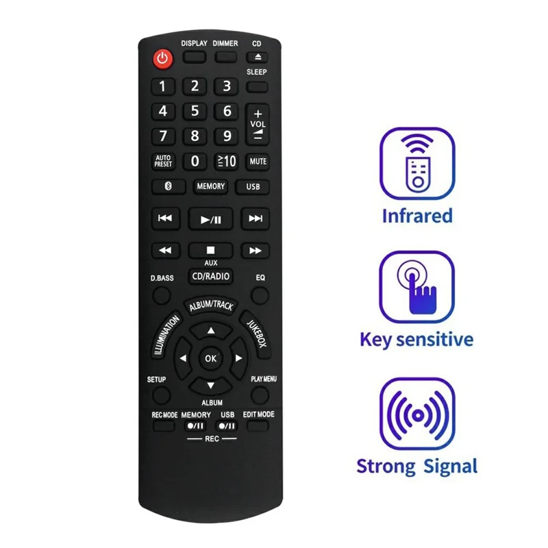 N2QAYB001094 For Panasonic Television Replacement Remote Control
