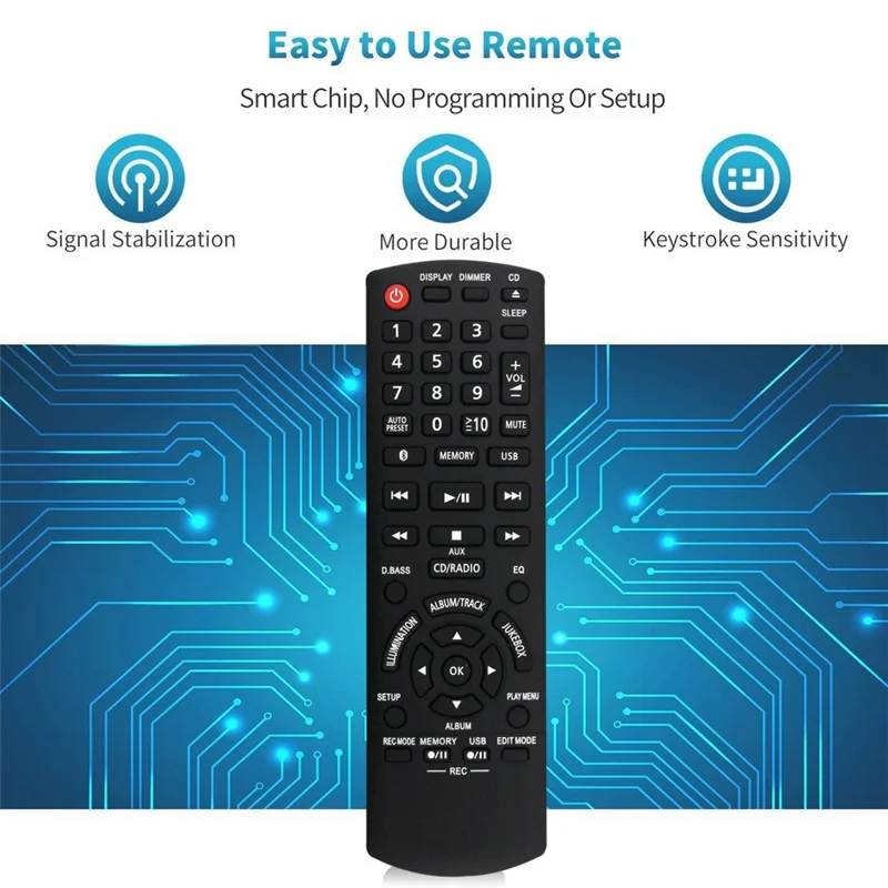 N2QAYB001094 For Panasonic Television Replacement Remote Control