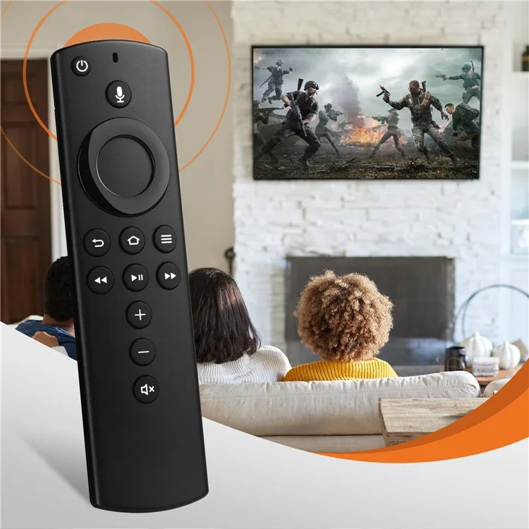 L5B83H For Amazon Fire TV Stick Ergonomic Remote Controller with Voice Function
