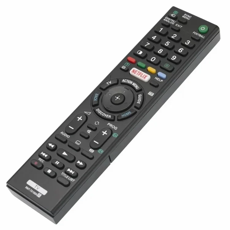 RMT-TX100A For Sony TV Remote Control Ergonomic Television Handheld Controller