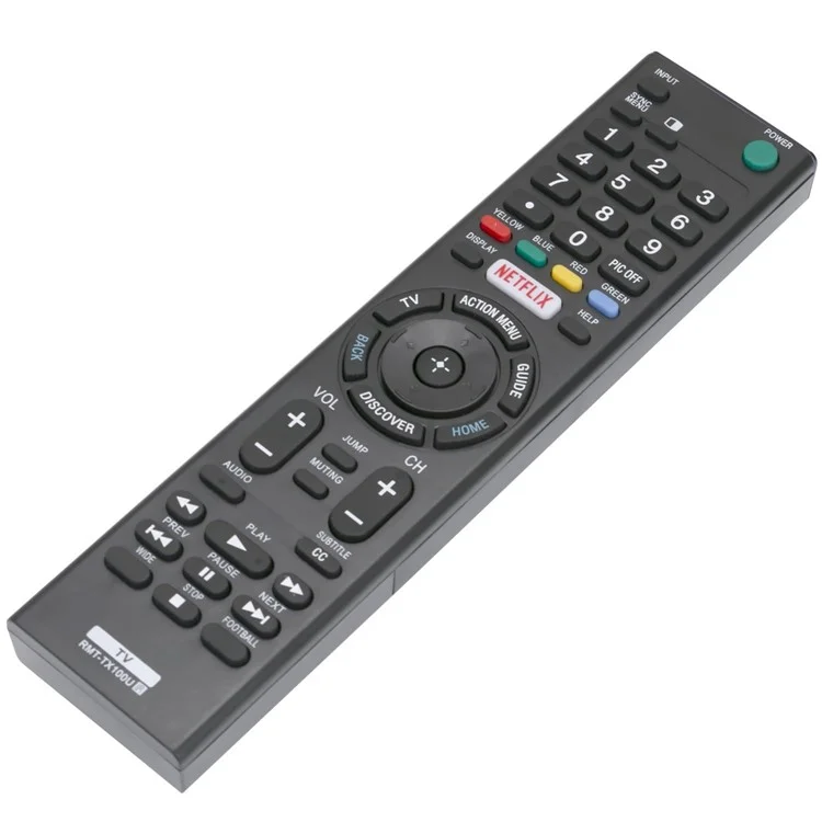 RMT-TX100U For Sony Television Ergonomic ABS Handheld Remote Controller