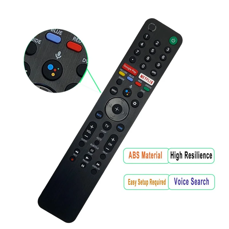 RMF-TX500U For Sony TV Plastic Replacement Remote Control with Voice Function