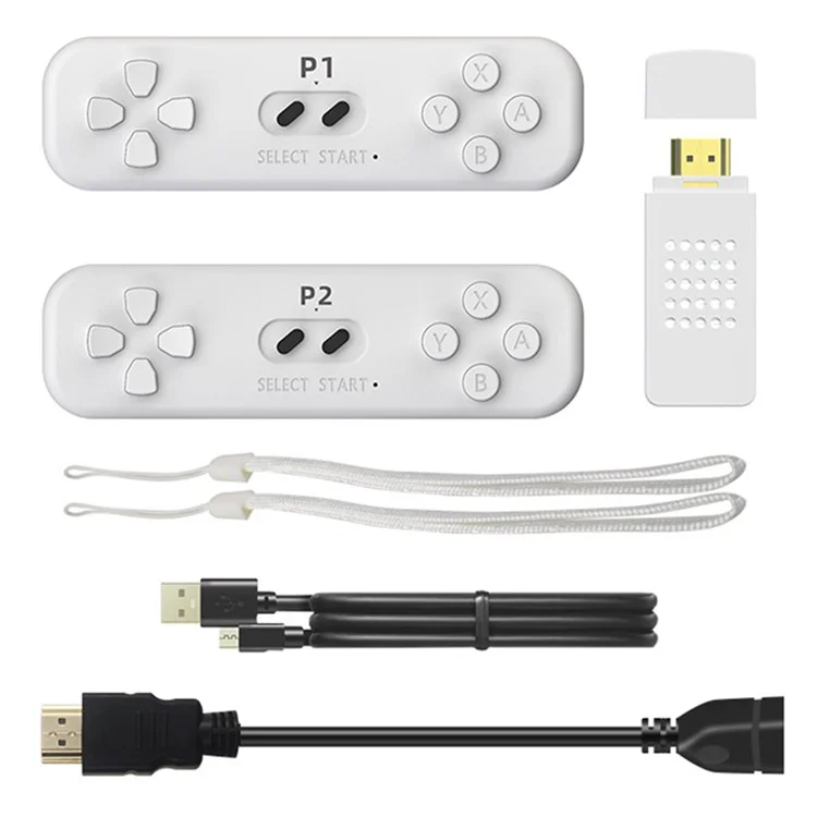 DATA FROG Y2 FIT Eingebautes 1086 Spiele HD-TV-Videospielstick Doppelter kabelloser Gamepad