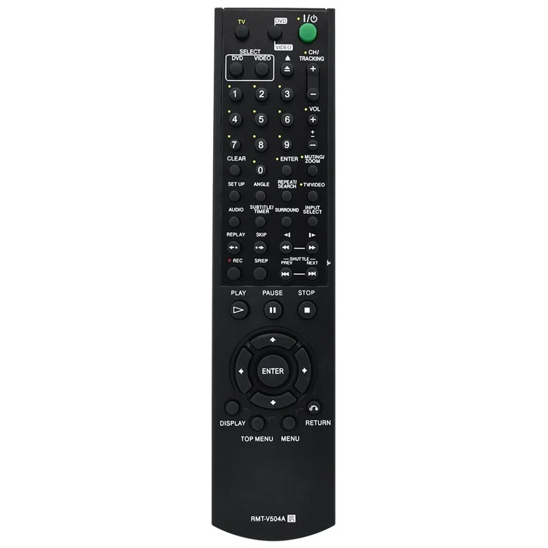 RMT-V504A Controller for Sony DVD Plastic Replacement Remote Control